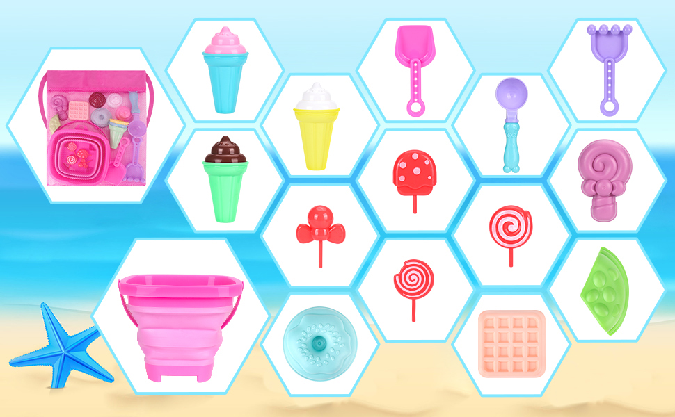 collapsible beach toys