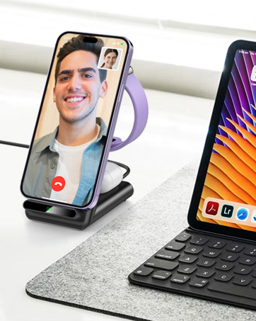 Apple charging station