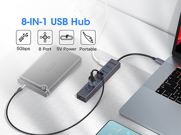 usb c to usb a hub