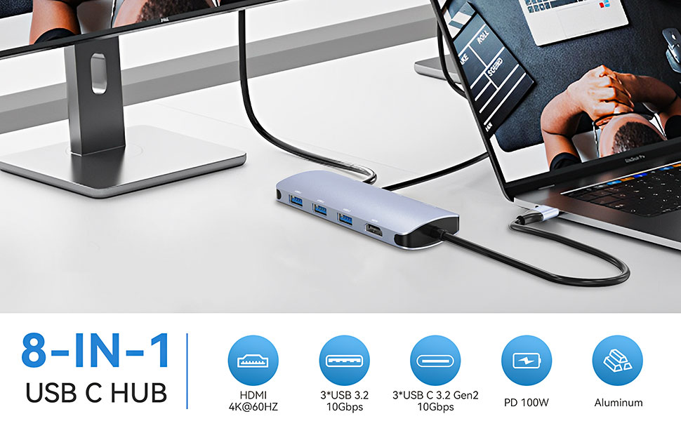 usb c to hdmi multiport adapter