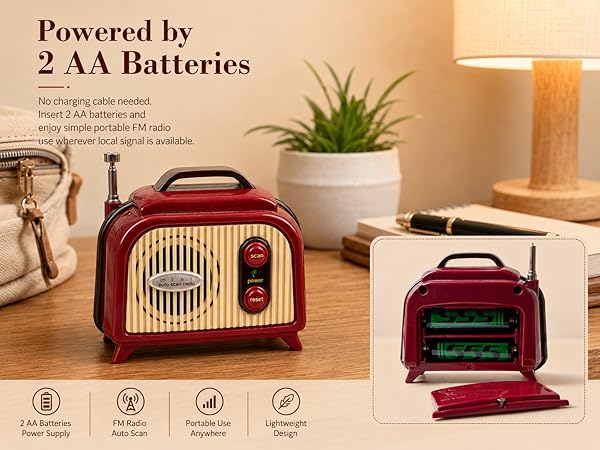 vintage fm radio