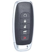 Smart Key for Nissan 2022-2023, Alliskeys 5-Button Proximity Key Fob Replacement for Nissan Kicks...