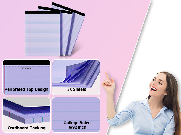 note pads 8.5 x 11