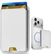 Ababuli Cell Phone Card Holders, Magnetic Slim Leather Wallet for iPhone Series 17/16/15/14/13/12...