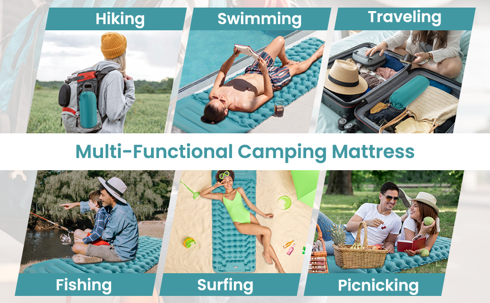 self inflating sleeping pad