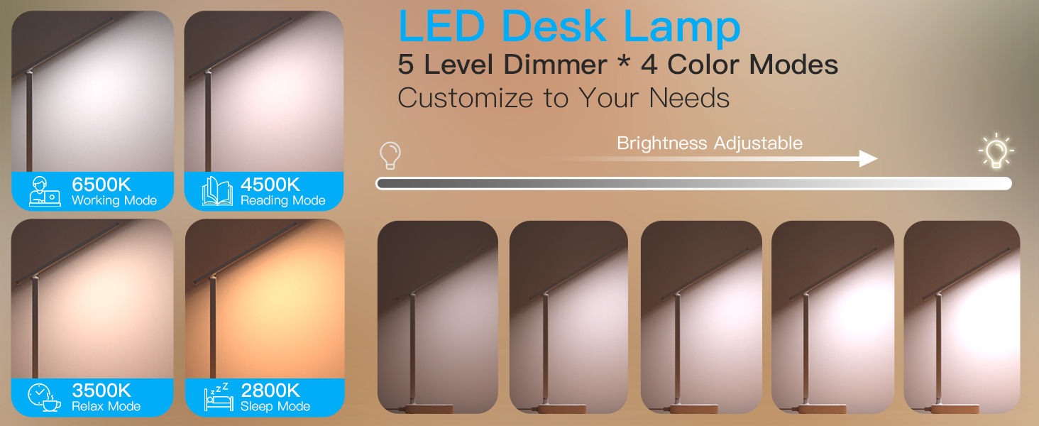 Touch Control Desk Lamp