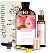 Apple Essential Oil-Apple Fragrance Oil 4.33oz (130ml)-100% Pure Natural Scent for Diffusers, Can...