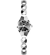 Avaner Women's Stainless Steel Watches: Unique Slim Band Analog Quartz Adjustable Wrist Watches f...