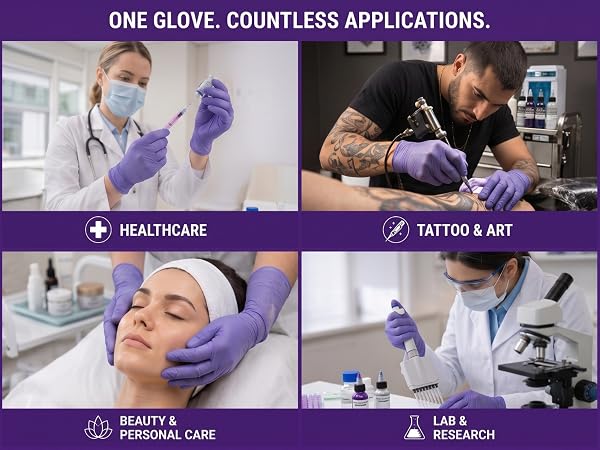 MedPride Powder-Free Nitrile Exam Gloves
