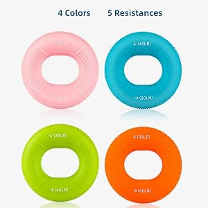 hand grip strengthener silicone