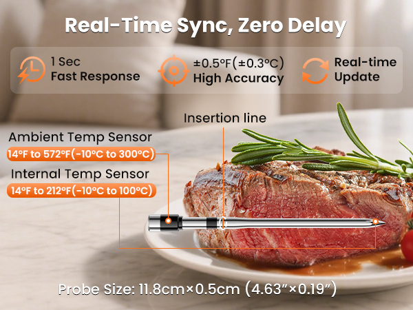 bluetooth meat thermometer