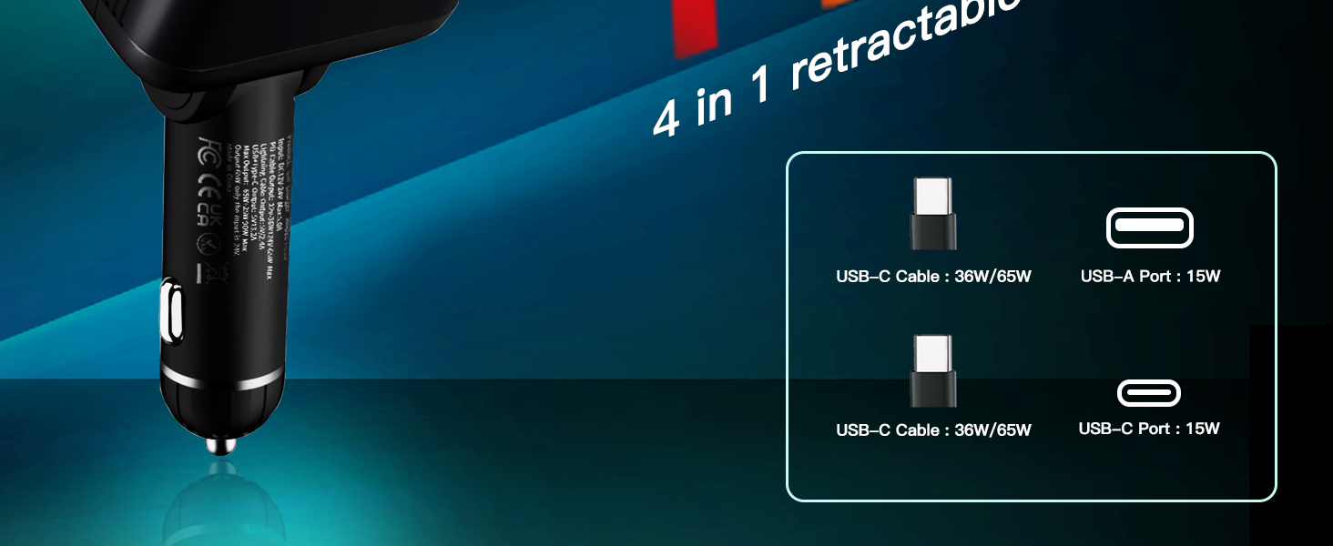 Retractable Car Charger