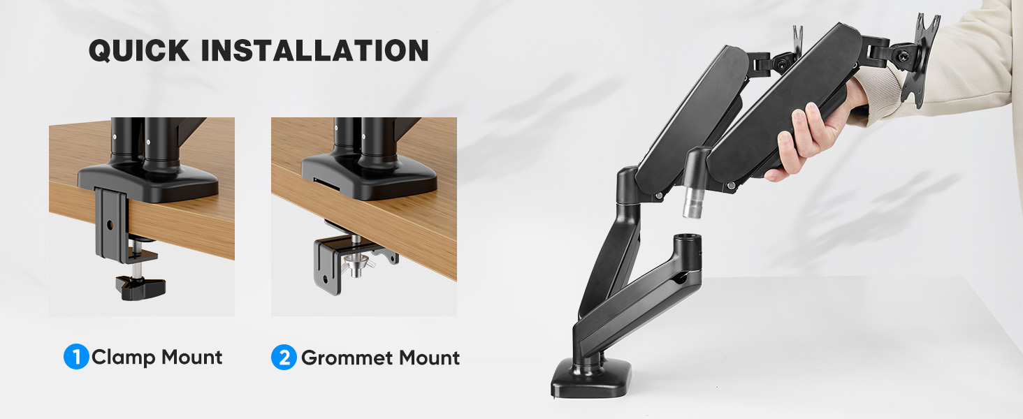 desk monitor mount