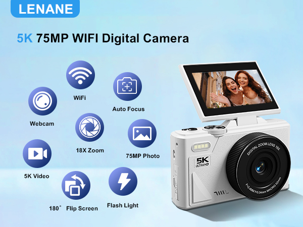5K75P digital camera