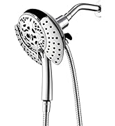 Shower Head with Handheld High Pressure: INAVAMZ Hand Held Shower Head & Rain Shower Head 2-IN-1 ...