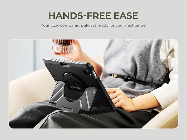 Dexnor for iPad (A16) 11th/10th Generation Case with Kickstand