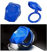 Engine StartStop Push Button Cover,Car Power Control Trim Car Switch Decoration, Aluminum Alloy A...
