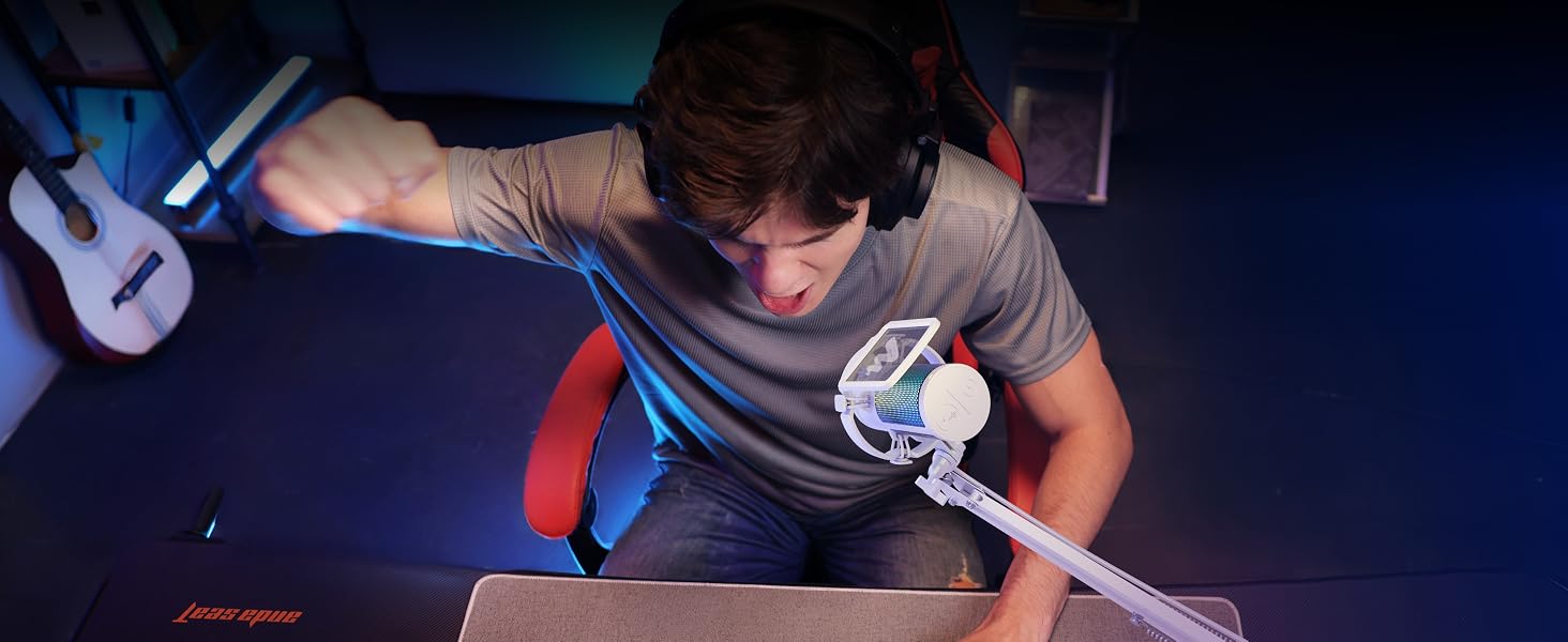 gaming mic with boom arm