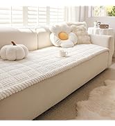 Disayu Couch Cover for Dogs Washable, Non-Slip Pet Couch Covers for Sofa, Fuzzy Dog Couch Cover B...