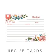 Jot & Mark Recipe Cards