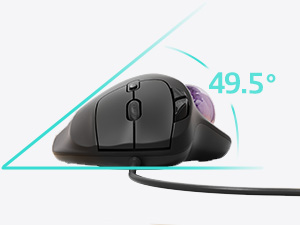 trackball mouse track ball thumb wired roller rollermouse rollerball ergonomic stationary