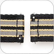 20mm 22mm Quick Released Nylon Watch Band with Stainless Steel Buckle
