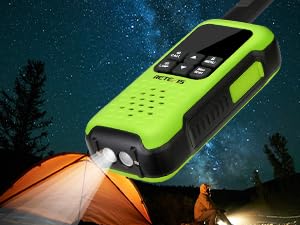 Flashlight handheld radio