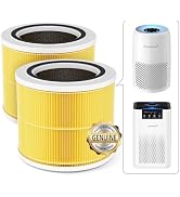 AromaRoom Pet Air Purifier Filter Replacement, Compatible with AP100/AP102 Air Purifier, 2 Packs ...