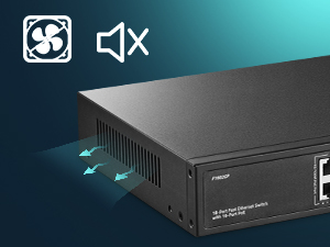 16-port gigabit poe switch