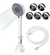 Lonian 5 Spray Mode High Pressure Handheld Shower Head Set, High Flow Hand Held Showerhead with 1...