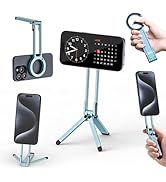ULANZI MA30 Magnetic Phone Tripod Stand for iPhone, Aluminium Maglock Smartphone Mini Tripod Pock...