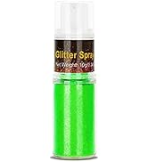 Go Ho Hair and Body Glitter Spray, Festival Glitter UV Glitter Effect Glitter Powder Makeup for H...