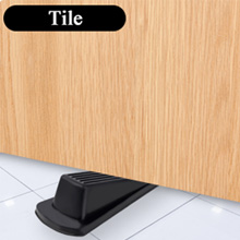 Door Stoppers, 4 Pack Door Stoppers for Bottom of Door, Door Gaps, Rubber Door Stopper Wedge