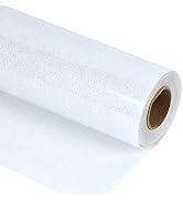 guangyintong Heat Transfer Vinyl for T-Shirts 12" x 8ft - HTV Vinyl Roll Iron on-Easy to Cut &Wee...