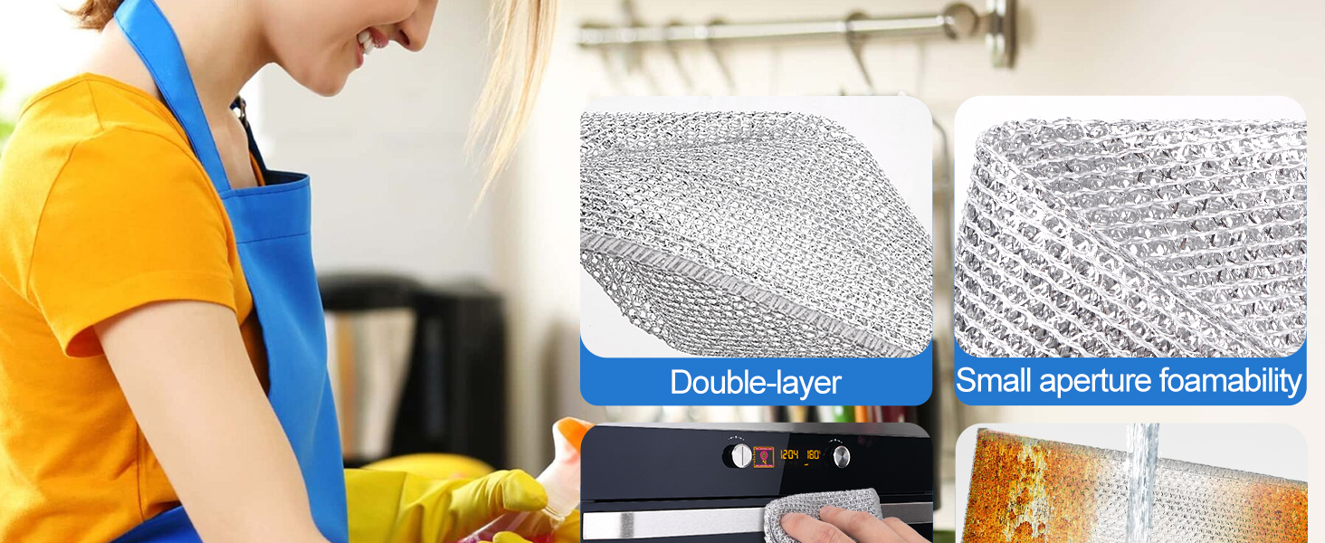 Multipurpose Wire Dishwashing Rag