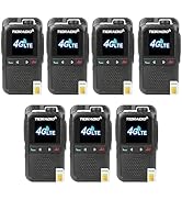 TIDRADIO TD-G100 Rapid Unlimited Range 4G LTE PoC Radios Long Range Walkie Talkies with SIM Cards...