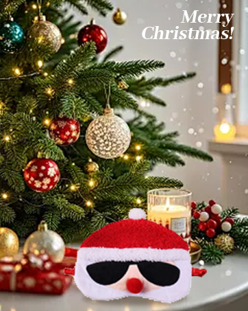 santa eye mask christmas