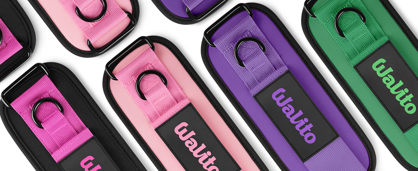 Ankle Resistance Bands with Cuffs