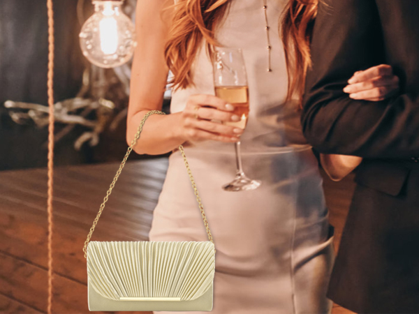Black clutch purses for women