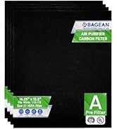 Bagean Activated Carbon Prefilter Replacement - Compatible with Winix 115115 Size 21 Filters - Fi...