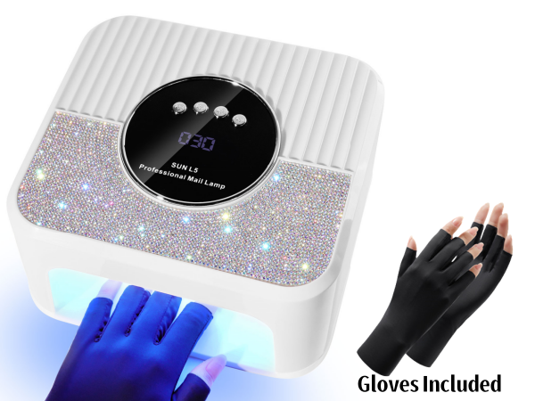 white nail lamp