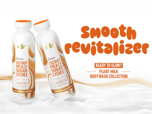 Coconut milk body wash smooth revitalizer