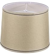 PATIKIL Lamp shades for Table Lamps 11.4" Top x 12.6" Bottom x 9.8" High Drum Lamp shades for Flo...