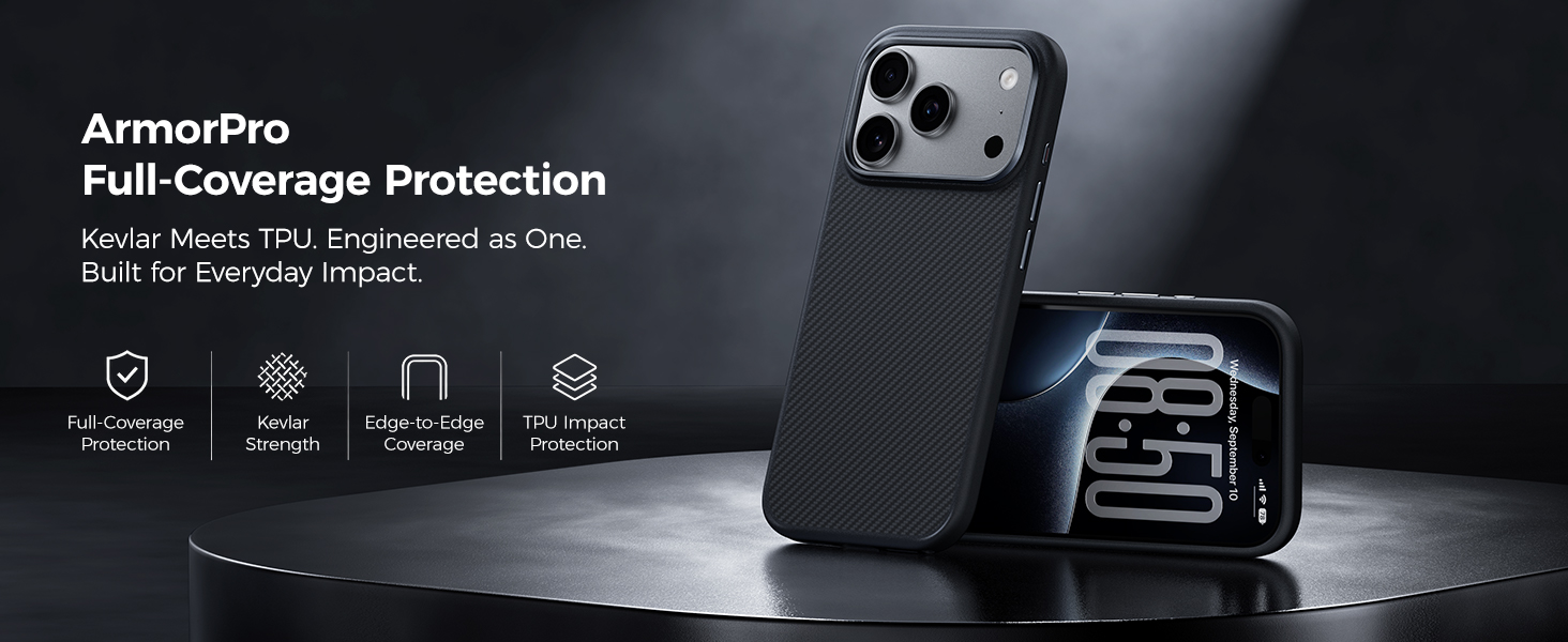 iPhone 18 pro kevlar aramid fiber case for protection