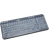 Keyboard Cover Skin for Logitech Wireless MK360 Keyboard/Logitech K360 Keyboard, Logitech MK360 K...