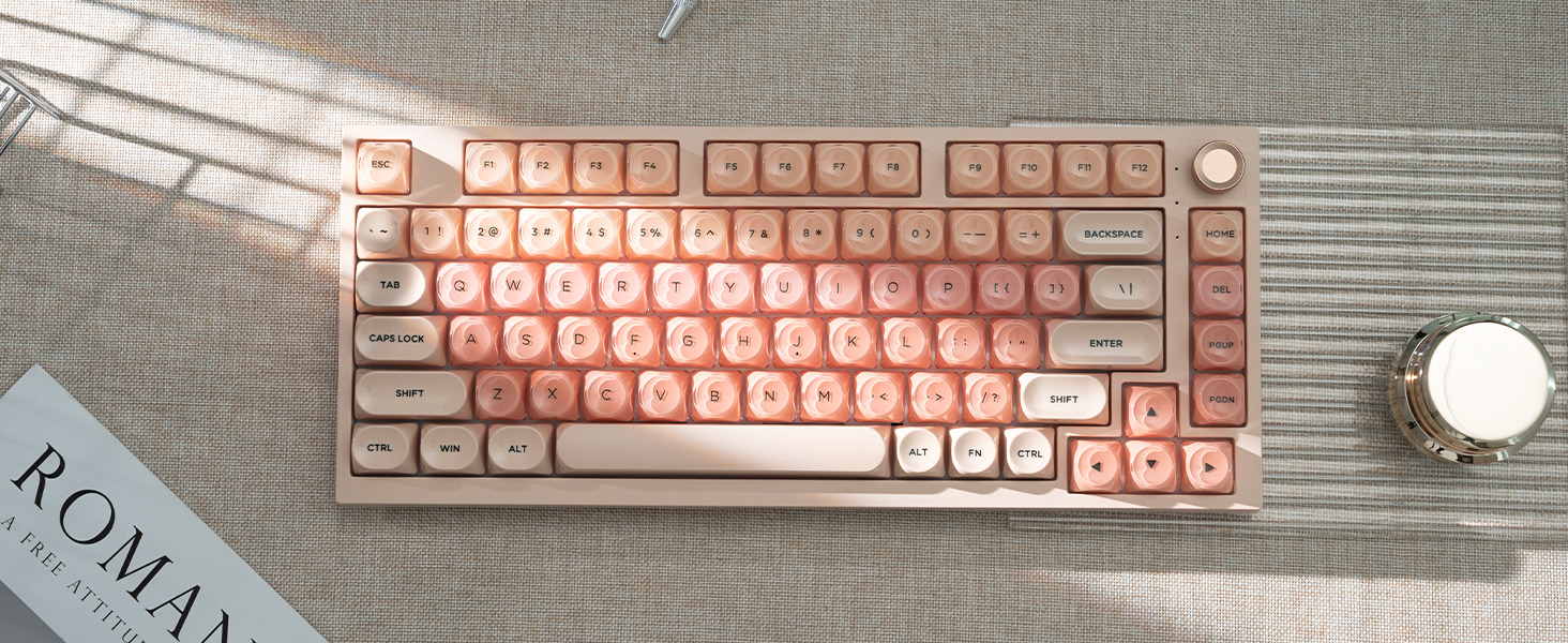 pink mechanical keyboard