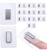 SEMINI Hidden Sew Magnetic Snap Invisible Hidden Sew in PVC Hidden Purse Closure for Fastener Han...
