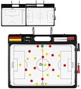 HIGHRAZON Coaches Clipboard, Premium Magnetic Double Sided Coaching Board with Portable Handle, I...