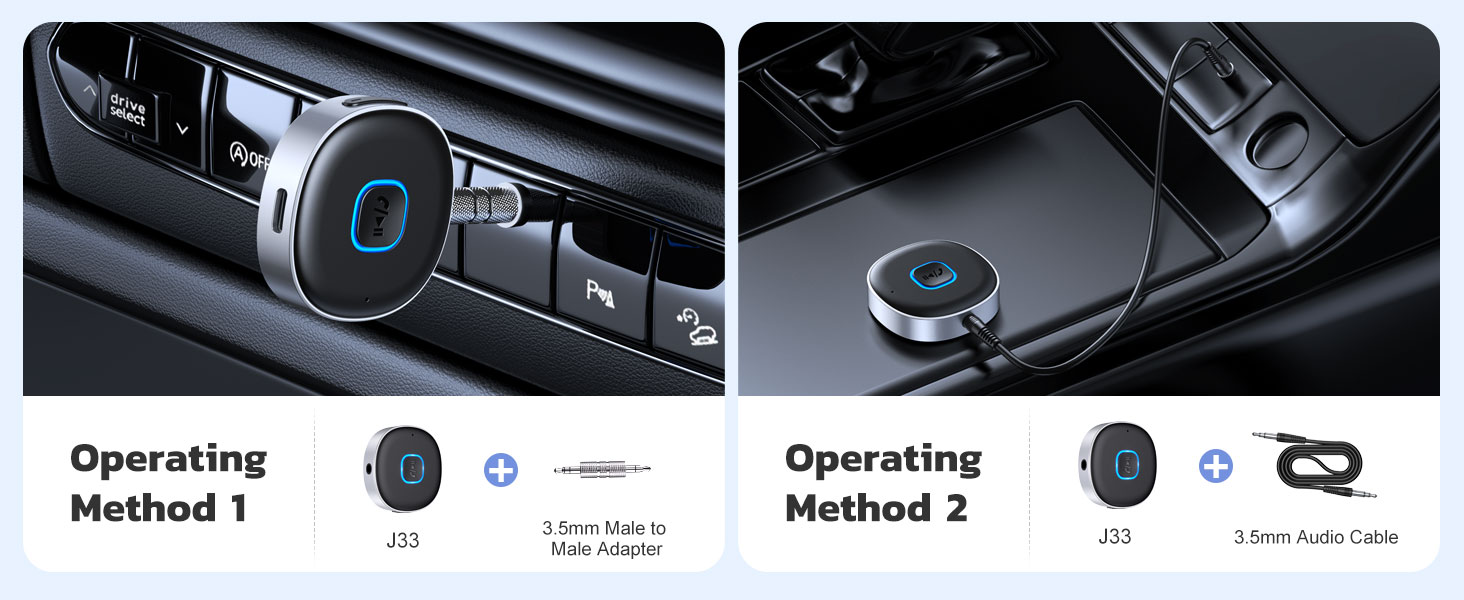 aux bluetooth receiver for car