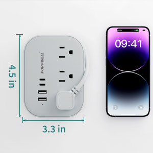 travel power strip with usb ports